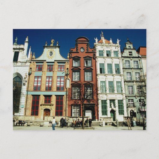 Briefkaart Narrow Houses (Voorkant)