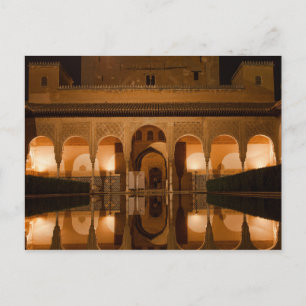 Briefkaart Nasride Palace, Andalusië Spanje