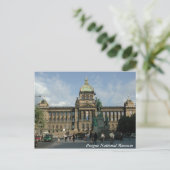 Briefkaart Nationaal Museum van Praag (Staand voorkant)