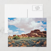 Briefkaart nationaal park Arches (Voorkant / Achterkant)