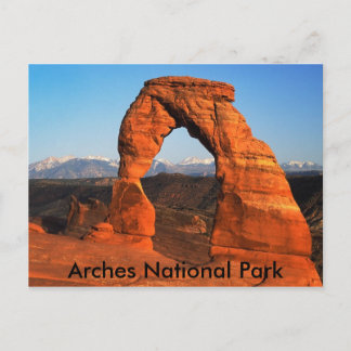 Briefkaart nationaal park Arches