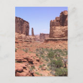 Briefkaart nationaal park Arches (Voorkant)