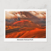 Briefkaart Nationaal Park Haleakala (Voorkant)