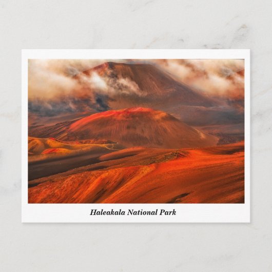 Briefkaart Nationaal Park Haleakala (Voorkant)
