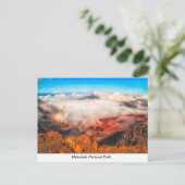 Briefkaart Nationaal Park Haleakala (Staand voorkant)