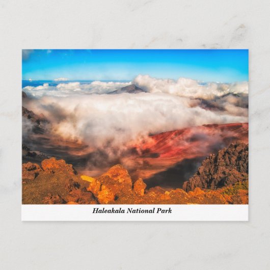 Briefkaart Nationaal Park Haleakala (Voorkant)