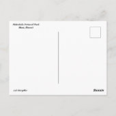 Briefkaart Nationaal Park Haleakala (Achterkant)