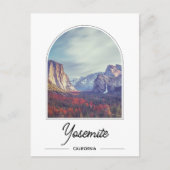 Briefkaart Nationaal Park Yosemite (Voorkant)
