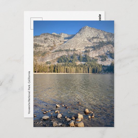 Briefkaart - Nationaal Park Yosemite in Californië (Voorkant / Achterkant)