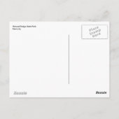 Briefkaart Natural Bridge Kentucky (Achterkant)