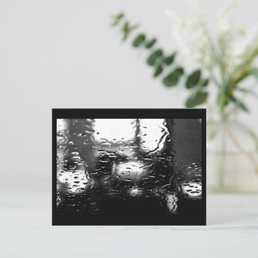 Briefkaart-Natuur-Art of Rain 50 Briefkaart (Staand voorkant)