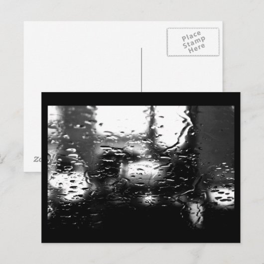Briefkaart-Natuur-Art of Rain 50 Briefkaart (Voorkant / Achterkant)