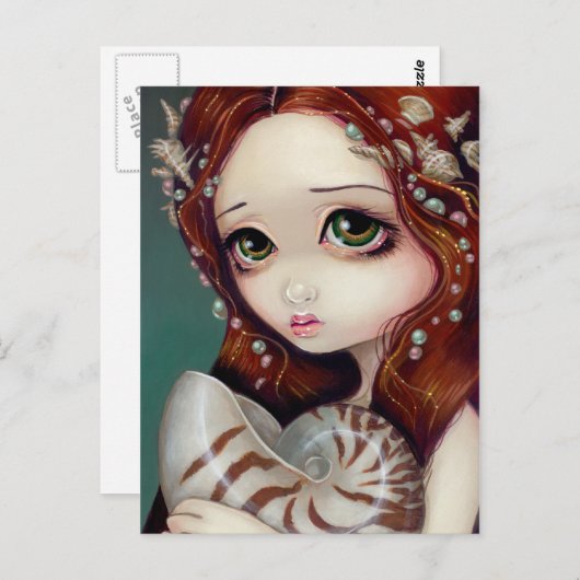 briefkaart "Nautilus Princess" (Voorkant / Achterkant)