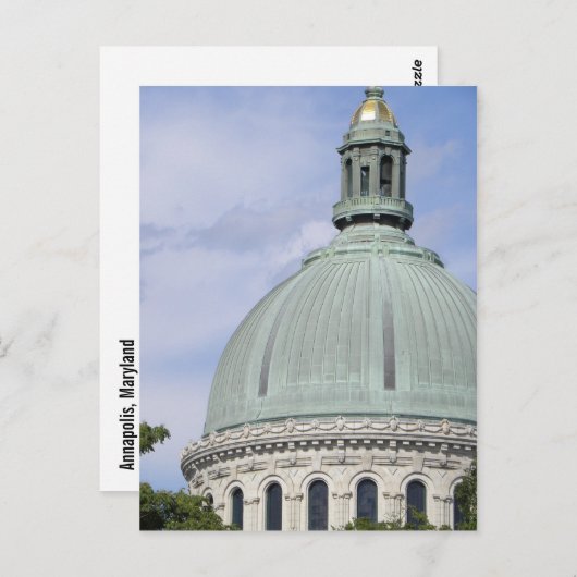 Briefkaart Navy Chapel Dome (Voorkant / Achterkant)