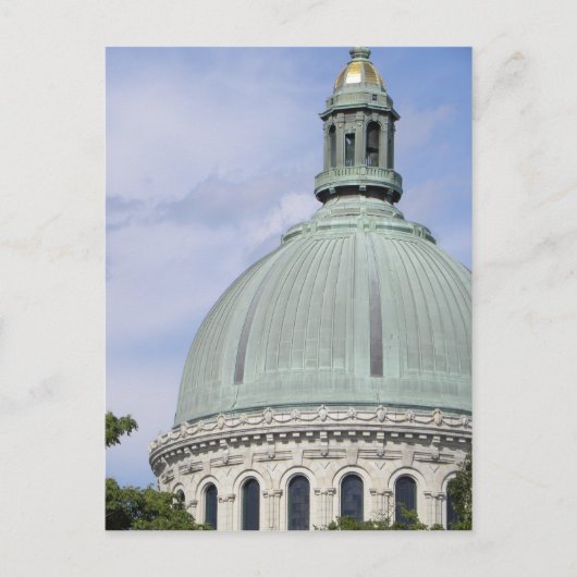 Briefkaart Navy Chapel Dome (Voorkant)