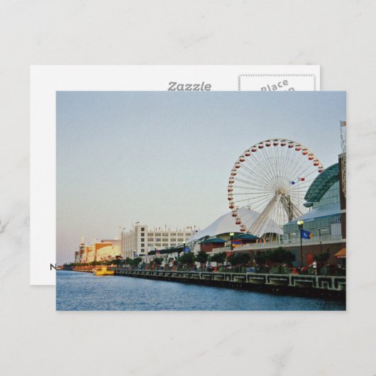 Briefkaart Navy Pier (Voorkant / Achterkant)