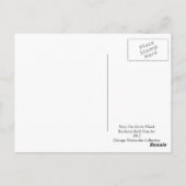 Briefkaart Navy Pier Chicago (Achterkant)