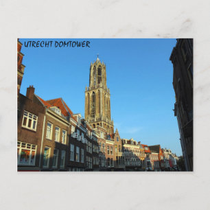 BRIEFKAART - NEDERLAND DOMTOWER UTRECHT