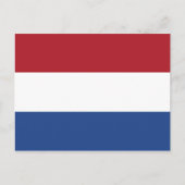 Briefkaart Nederlandse vlag (Voorkant)