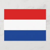 Briefkaart Nederlandse vlag (Voorkant)
