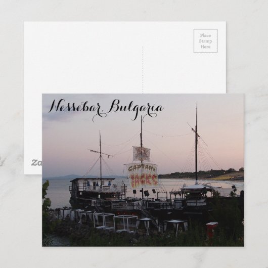 Briefkaart Nessebar, Bulgarije (Voorkant / Achterkant)
