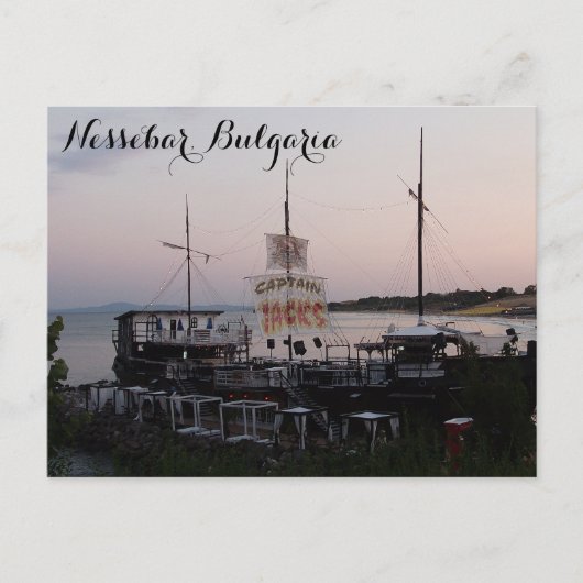 Briefkaart Nessebar, Bulgarije (Voorkant)