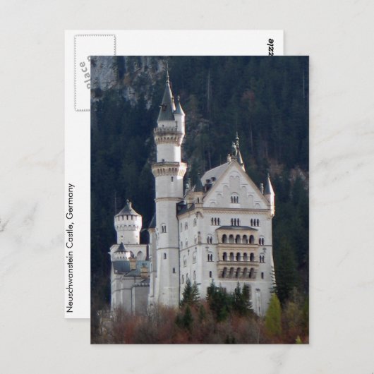 Briefkaart Neuschwanstein Castle (Voorkant / Achterkant)