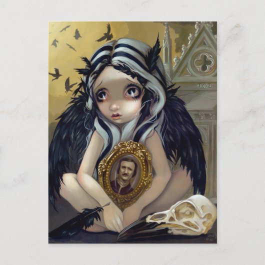 briefkaart "Nevermore" (Voorkant)