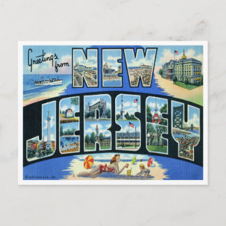 Briefkaart New Jersey