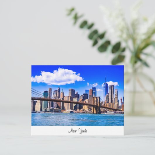 Briefkaart New York (Staand voorkant)
