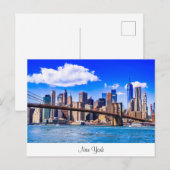 Briefkaart New York (Voorkant / Achterkant)