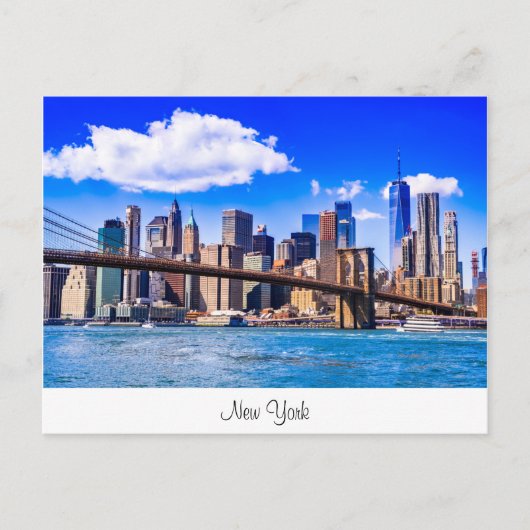 Briefkaart New York (Voorkant)