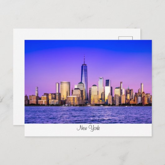 Briefkaart New York (Voorkant / Achterkant)