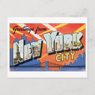 Briefkaart New York