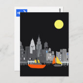 briefkaart New York City design tom (Voorkant / Achterkant)