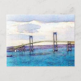 Briefkaart Newport Bridge