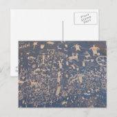 Briefkaart Newspaper Rock (Voorkant / Achterkant)