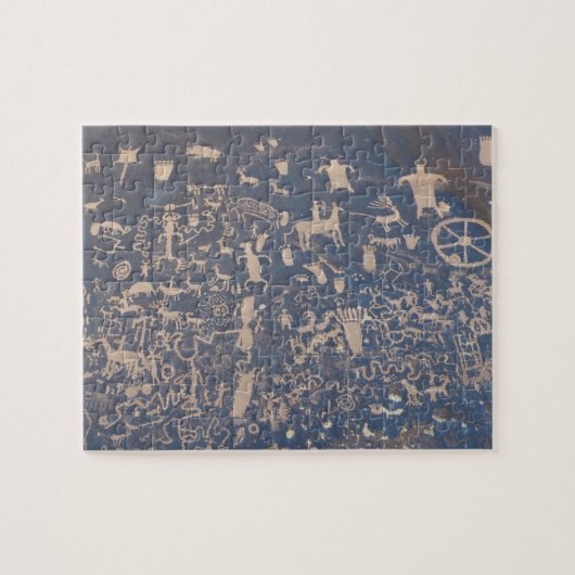 Briefkaart Newspaper Rock Legpuzzel (Horizontaal)