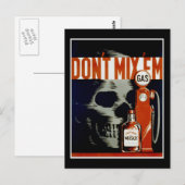  briefkaart "Niet mengen" (Voorkant / Achterkant)