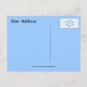 Briefkaart Nieuw adres (Achterkant)