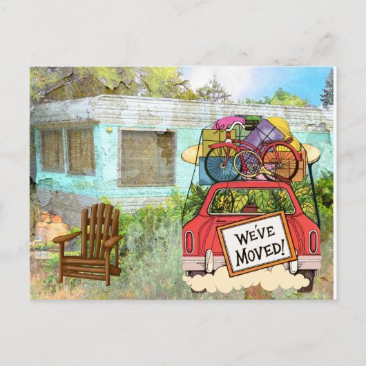 Briefkaart Nieuw adres (Voorkant)