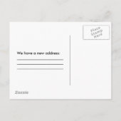 Briefkaart Nieuw adres (Achterkant)