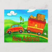 Briefkaart Nieuw adres (Voorkant)