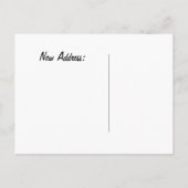 Briefkaart Nieuw adres (Achterkant)