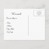 Briefkaart Nieuw adres (Achterkant)