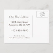 Briefkaart Nieuw adres (Achterkant)