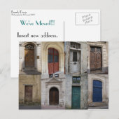 Briefkaart Nieuw adres (Voorkant / Achterkant)