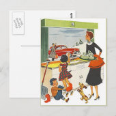 Briefkaart  nieuw startadres verplaatst naar pc (Voorkant / Achterkant)