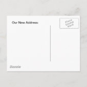 Briefkaart  Nieuwe Home Job Verplaatst Adres Fun P (Achterkant)