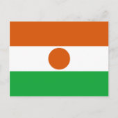 Briefkaart Niger-vlag (Voorkant)